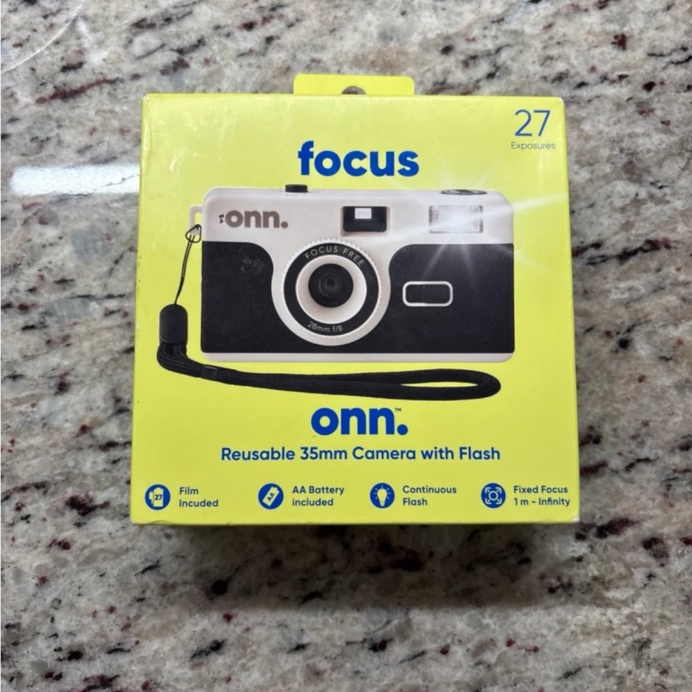 On Running Black and White Film Photography Camera